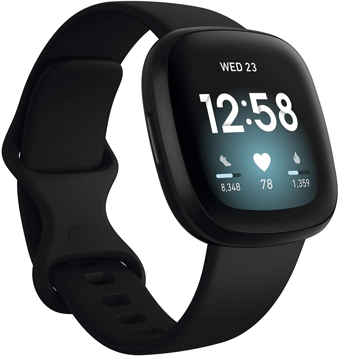 Fitbit Versa 3 - Smartwatch - Mobile and Apps