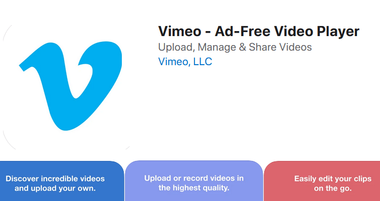 Vimeo Ad Free Video Player